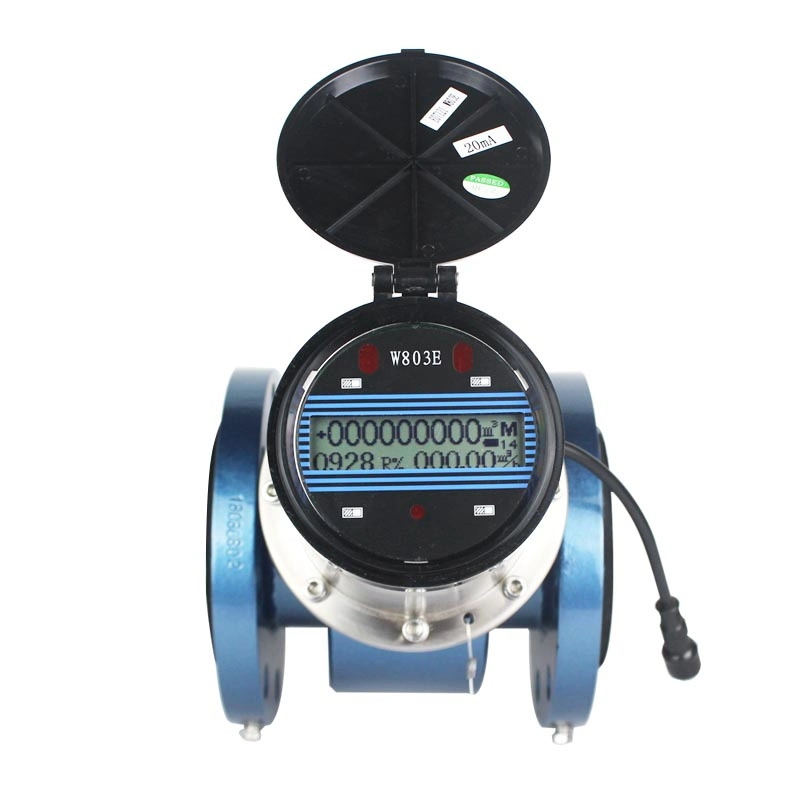 SS316 SS304 Battery Powered Electromagnetic Liquid Water Flowmeter