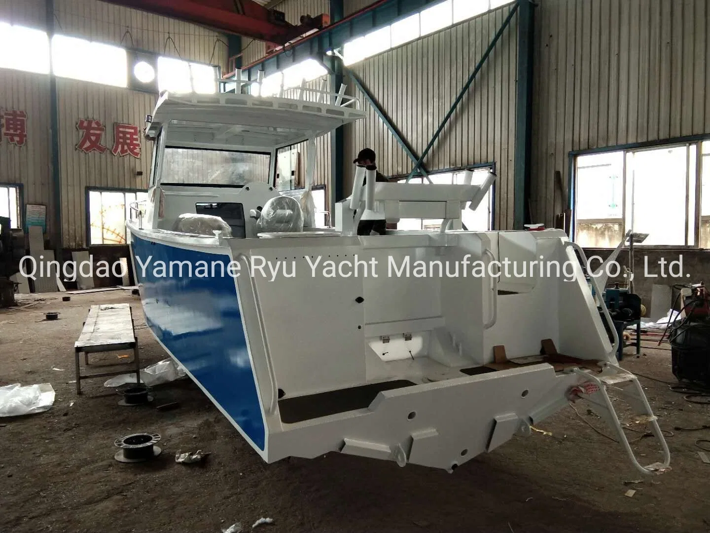 Full Welding Self Draining Factory Sale Aluminum Boat for Fishing