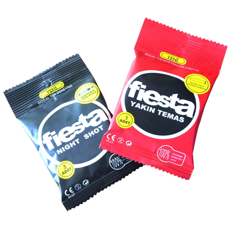 Latex Ribbed Condom for Women and Men