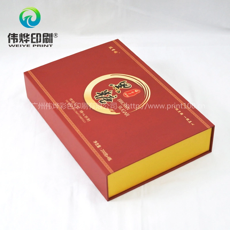 Red Rigid Paper Printing Box for Regimen Oral Liquid