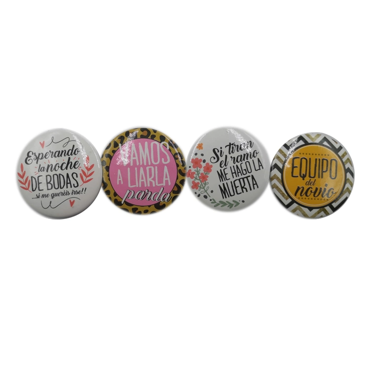 High quality/High cost performance Customizable Button Badge/Tinplate Badge