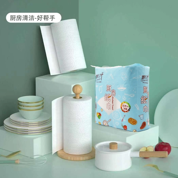 High quality/High cost performance  Disposable Kitchen Paper Towel Virgin Wood Pulp Maxi Roll