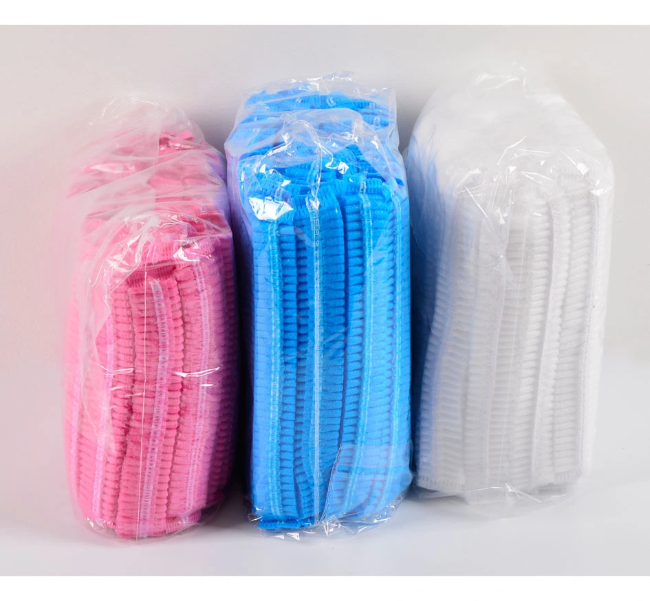 Disposable Hair Covers Service Hair Nets for Kitchen, Cafeteria, Sleeping (multicolor)