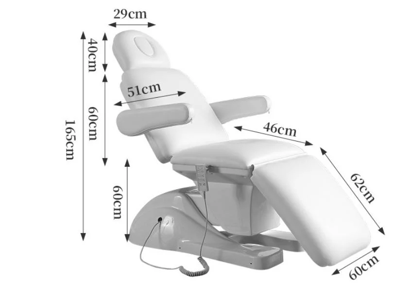 Mobiliario de salón de belleza multifuncional dental ajustable eléctrico