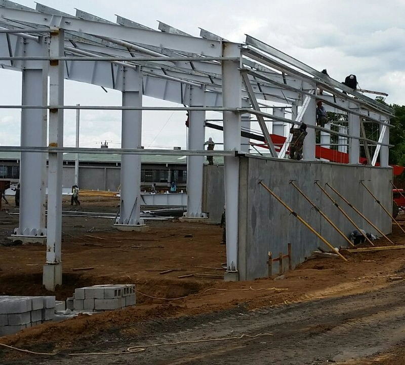 Costa Rica supermarché avec conception économique de structure en acier préfabriqué