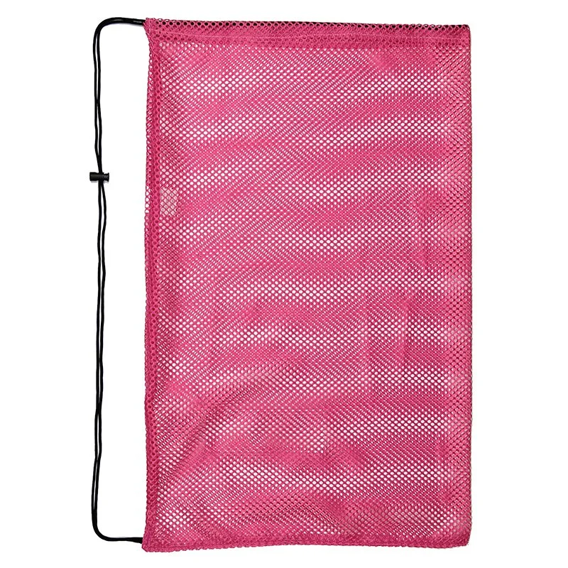 Swim Mesh Drawstring Bag Sport Equipment Storage Bag Gym Net Bag Large Mesh Drawstring