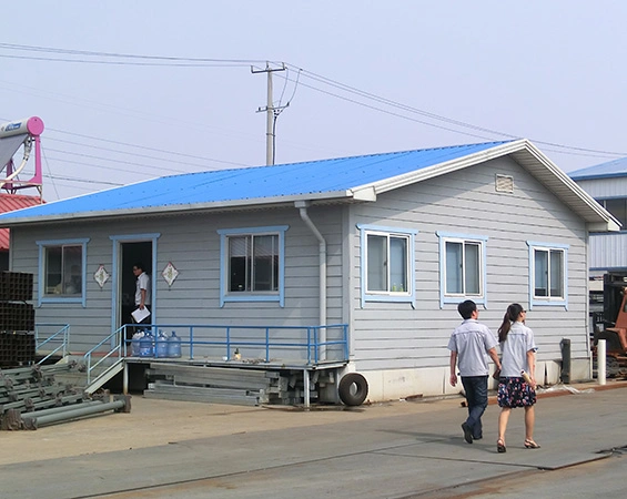 Alta calidad Prehab estructura de acero ligero Modular Civil House para Mercado europeo