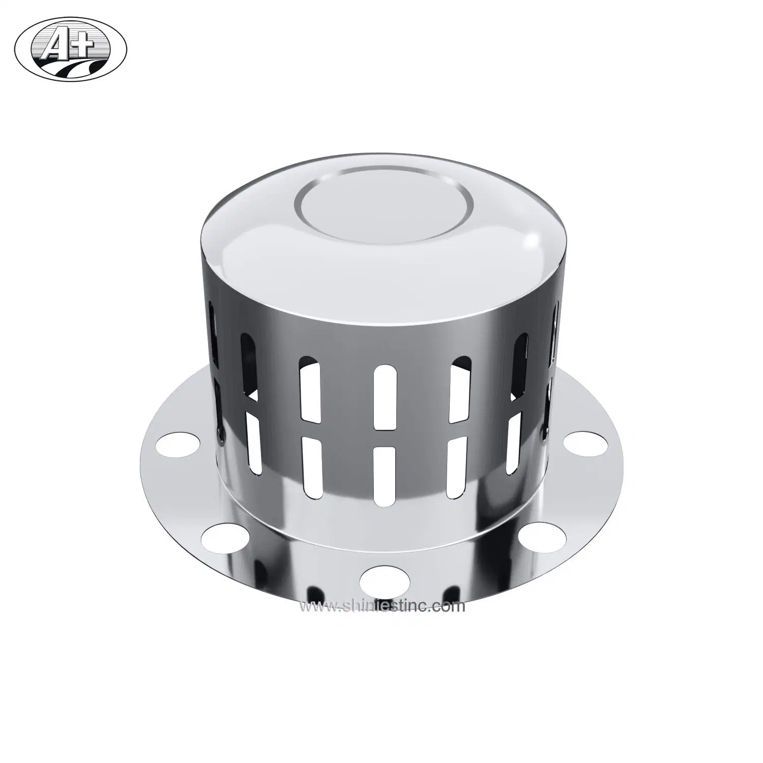 (195AC-A) couvercle d'essieu en acier inoxydable T304 de 19.5 po pour l'Europe 19.5 po Essieu de roue arrière