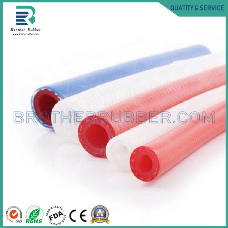 Heat Resistant Colored Durable Soft Transparent Inflatable Silicone Rubber Tube Tubing Hose