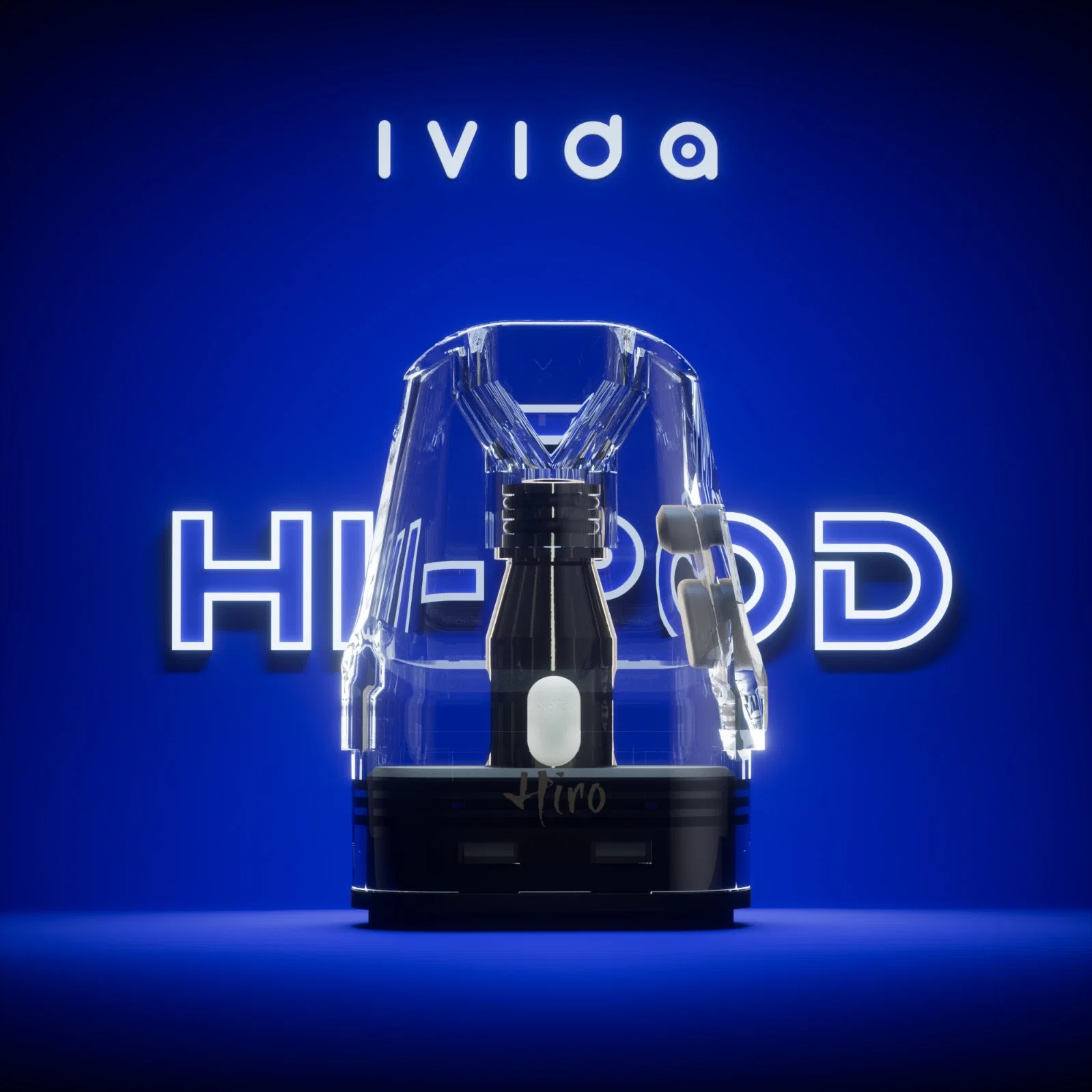 Vide Vape Ivida Hiro E-Vaporizer vide Pod, cartouche de stylo Vape sans E-Liquid