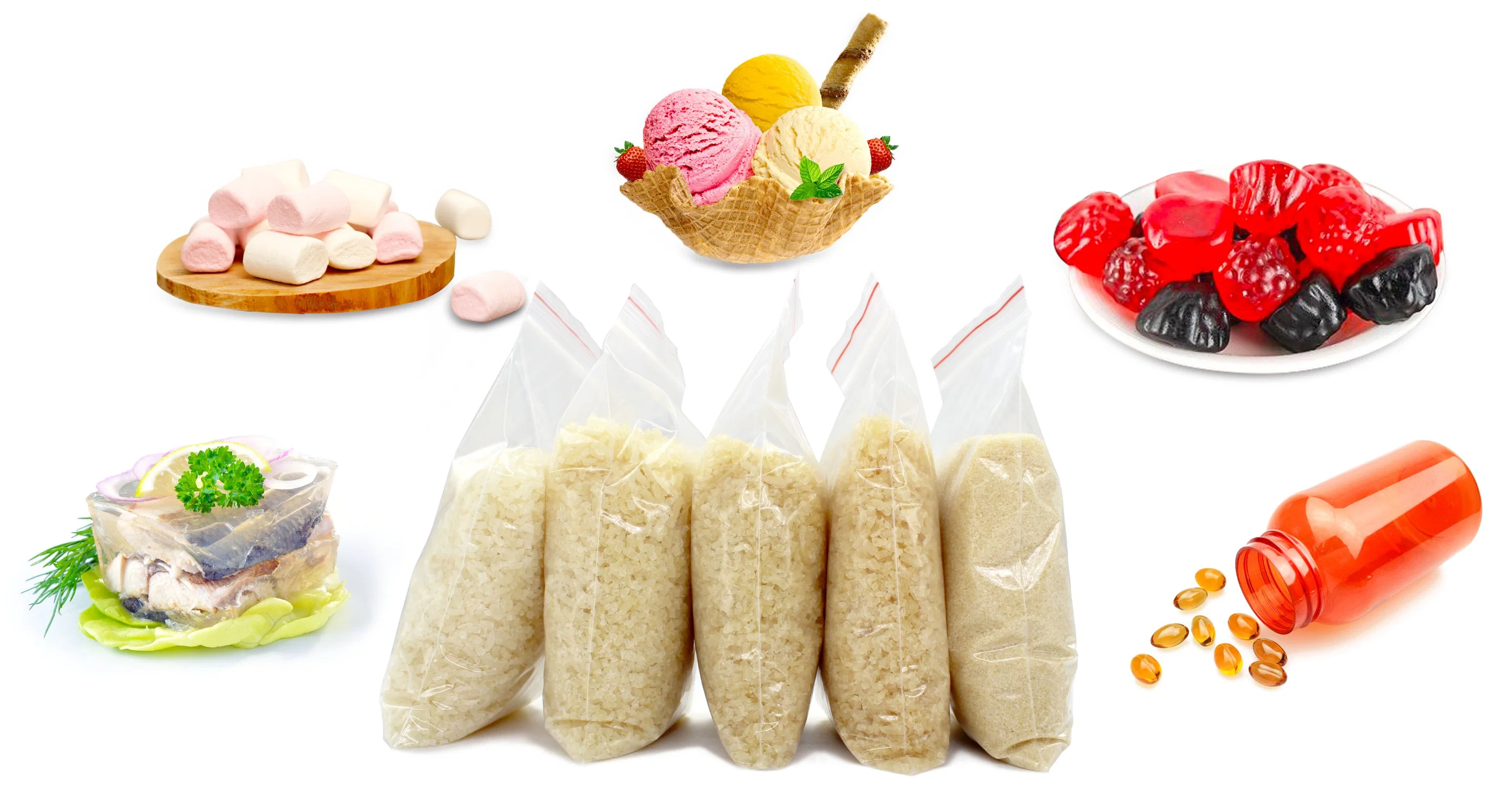 Local Supplier Best Selling Food Grade Gelatin