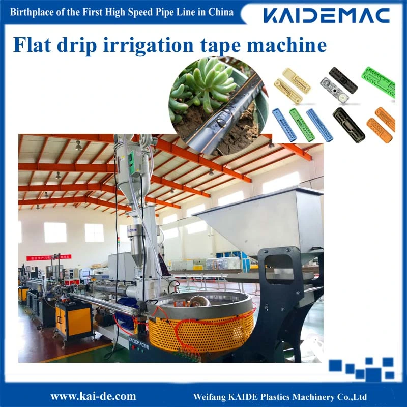 China Professional Flat Drip Irrigation Tape Production Line/Extrusion Line/Making Machine