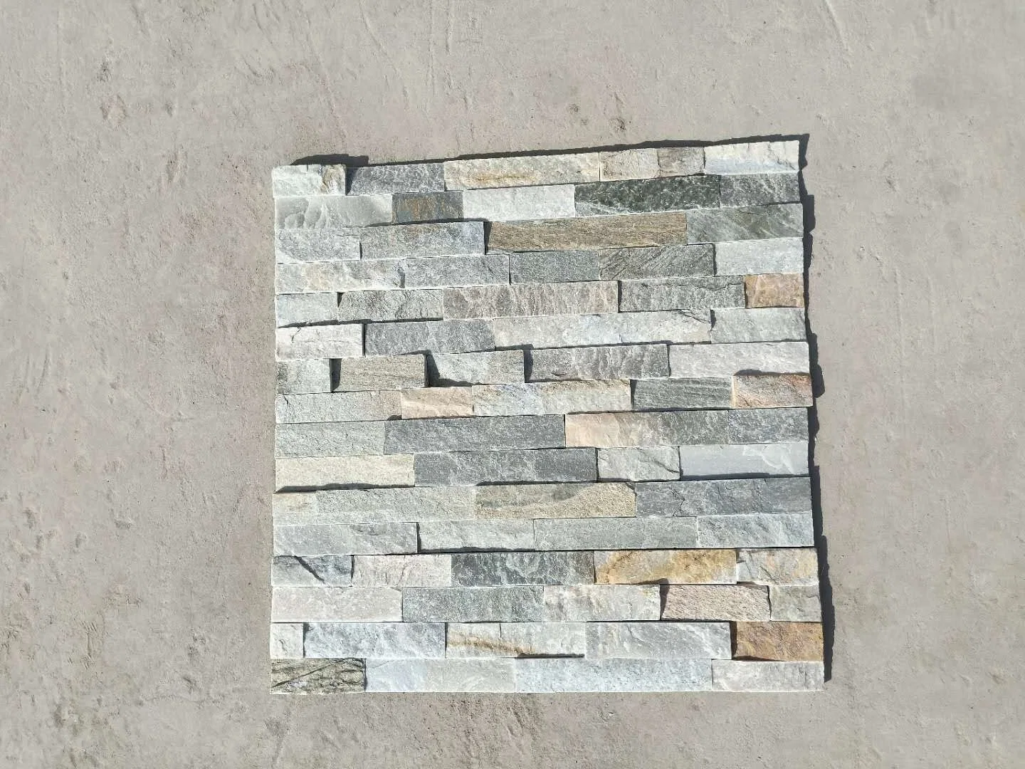 Black/Rustic Slate Natural Culture Stone Veneers External Wall Cladding Tiles