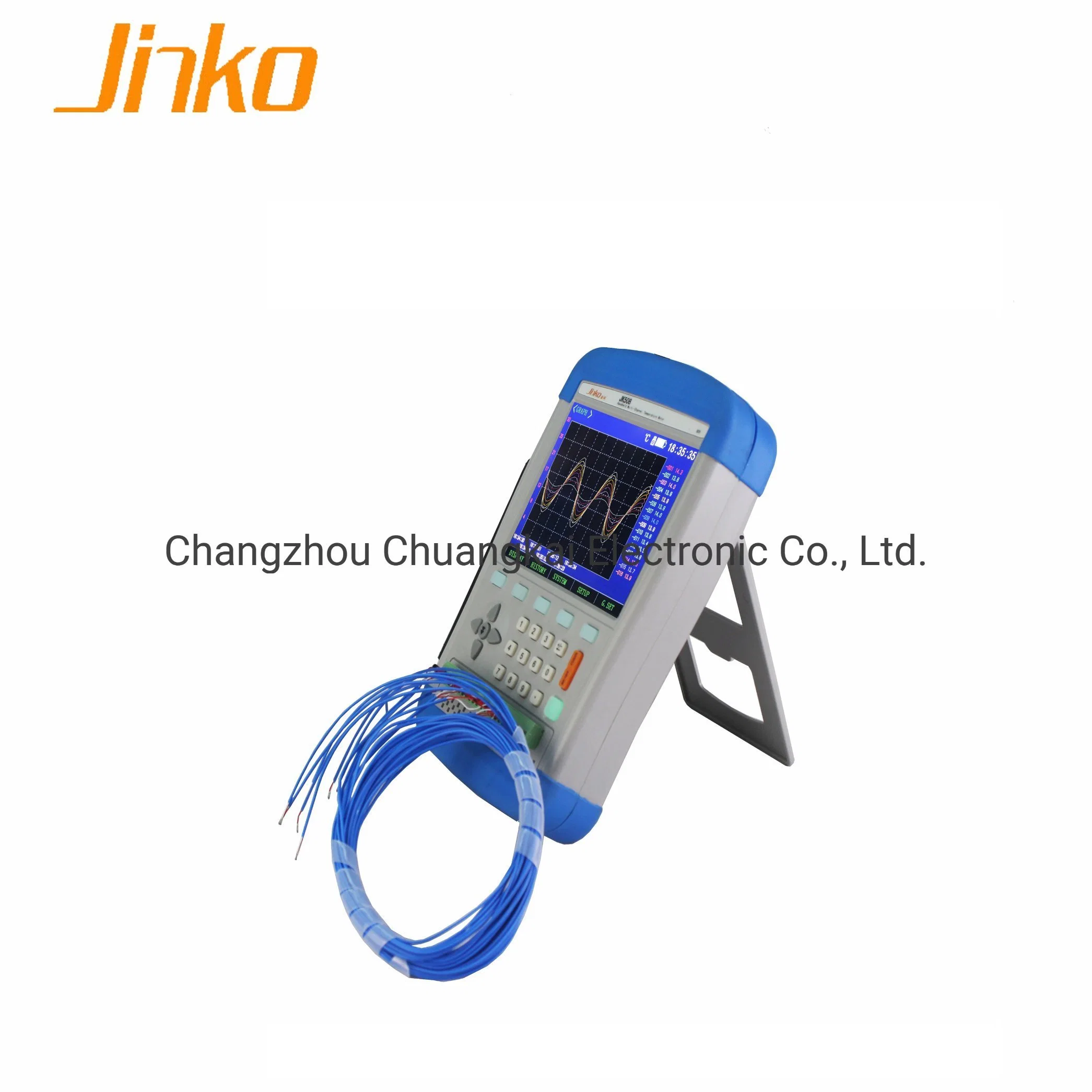 Jk508 Handheld Temperature Measuring Instrument with 5.6 Inches TFT True-Color LCD Display