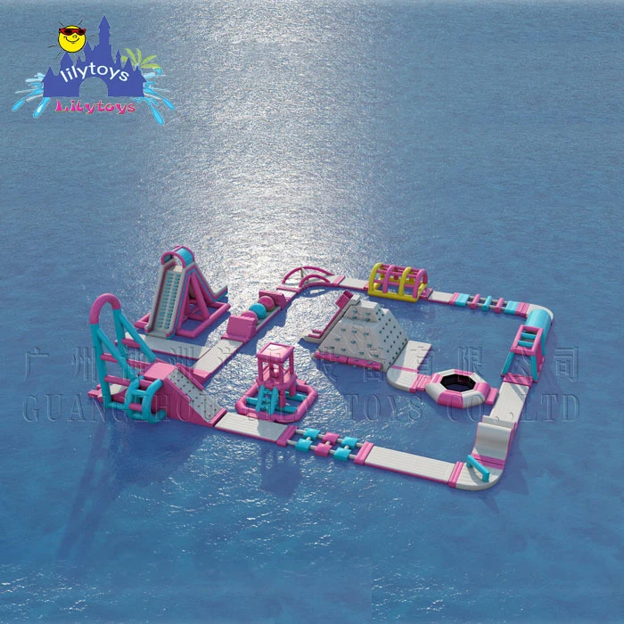 Fr25649 Aqua Park personnalisé de l'eau gonflable Jeux de sport