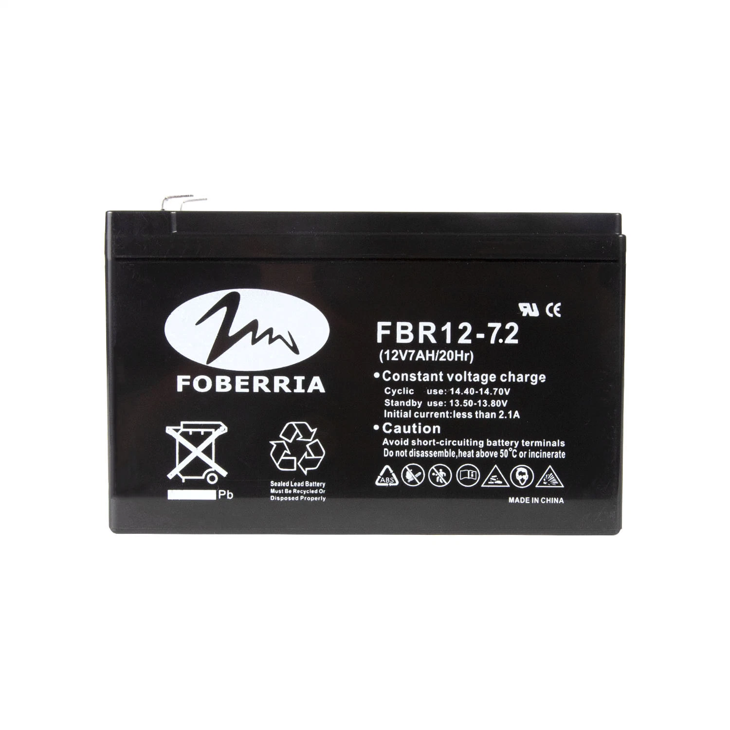 Rechargeable 12V7.2ah Sealed Lead-Acid Battery for Toy Car