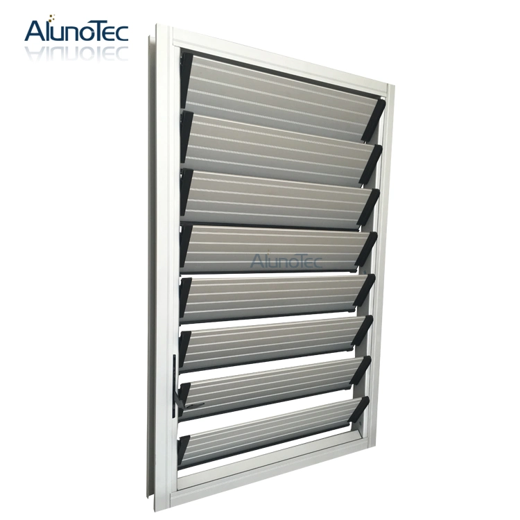 Safe Aluminum Blade Louver Shutter Window