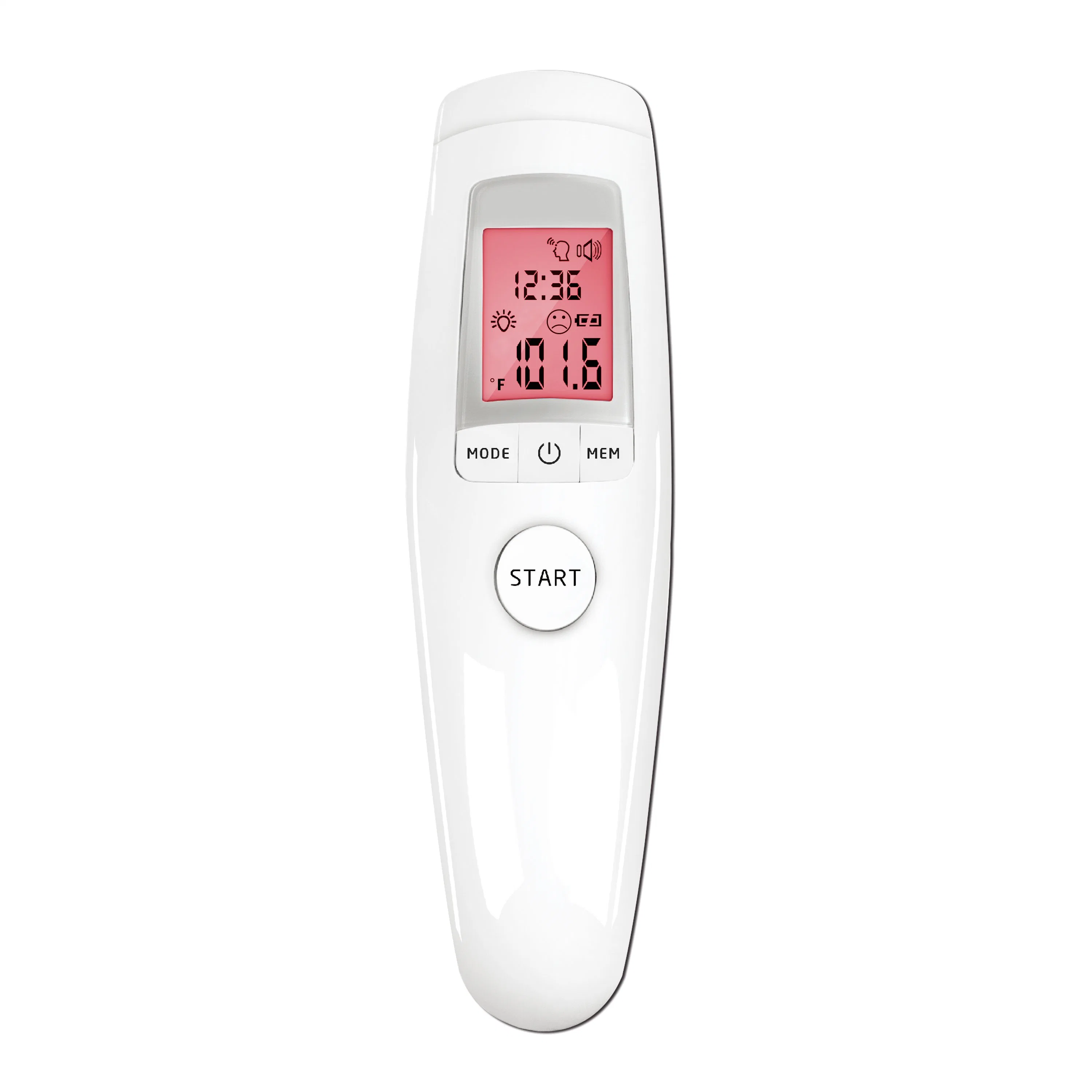 CE FDA ISO Approved Handheld Portable Non-Contact Temperature Measurement Baby Fever Infrared Digital Thermometer