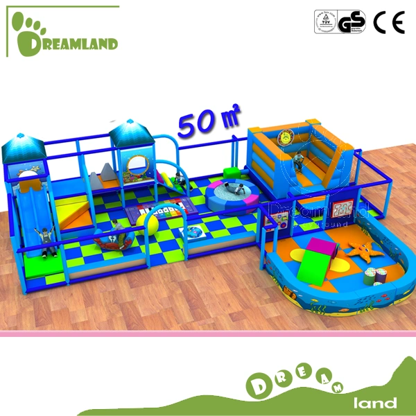 Commercial Sea Ocean Themed Indoor Soft Toy Playground for Kids