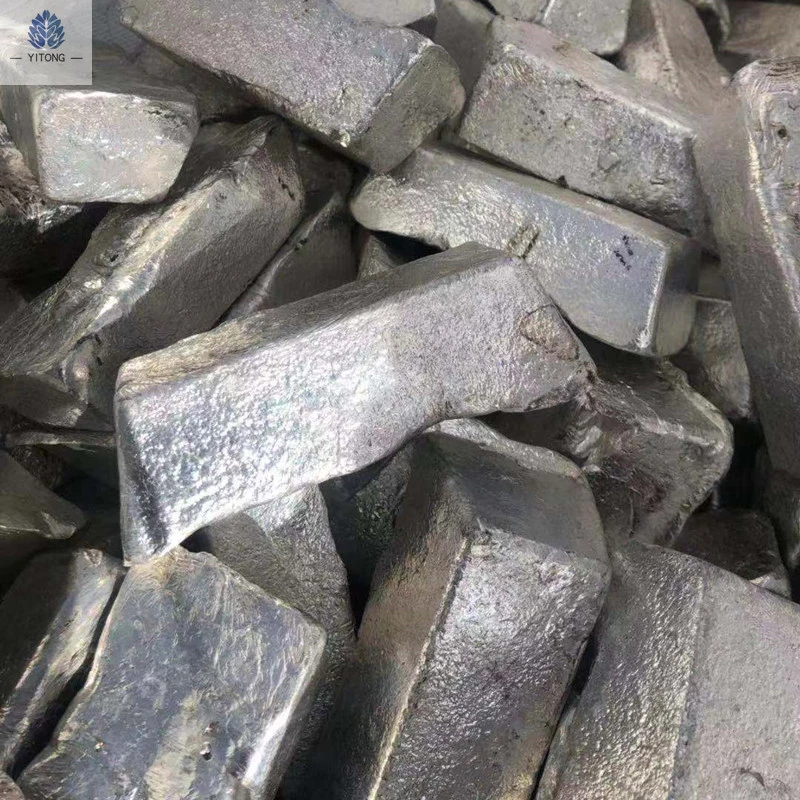 High Purity Magnesium Ingot Extrusion Silver Metal Appearance Professional Magnesium Ingot 99.98 Fast Shipping