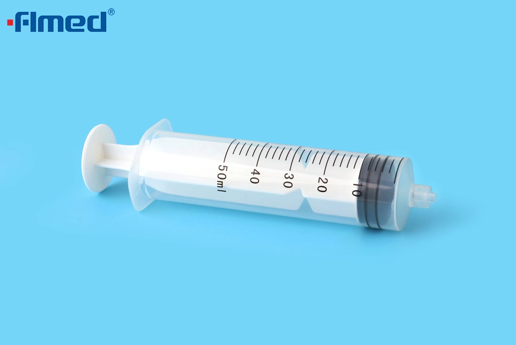 Disposable Medical Plastic Luer Lock Syringe with Needle