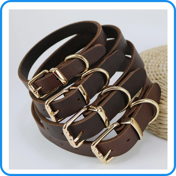 Pet Product Leather Pet Dog Collar Factory Wholesale/Supplier