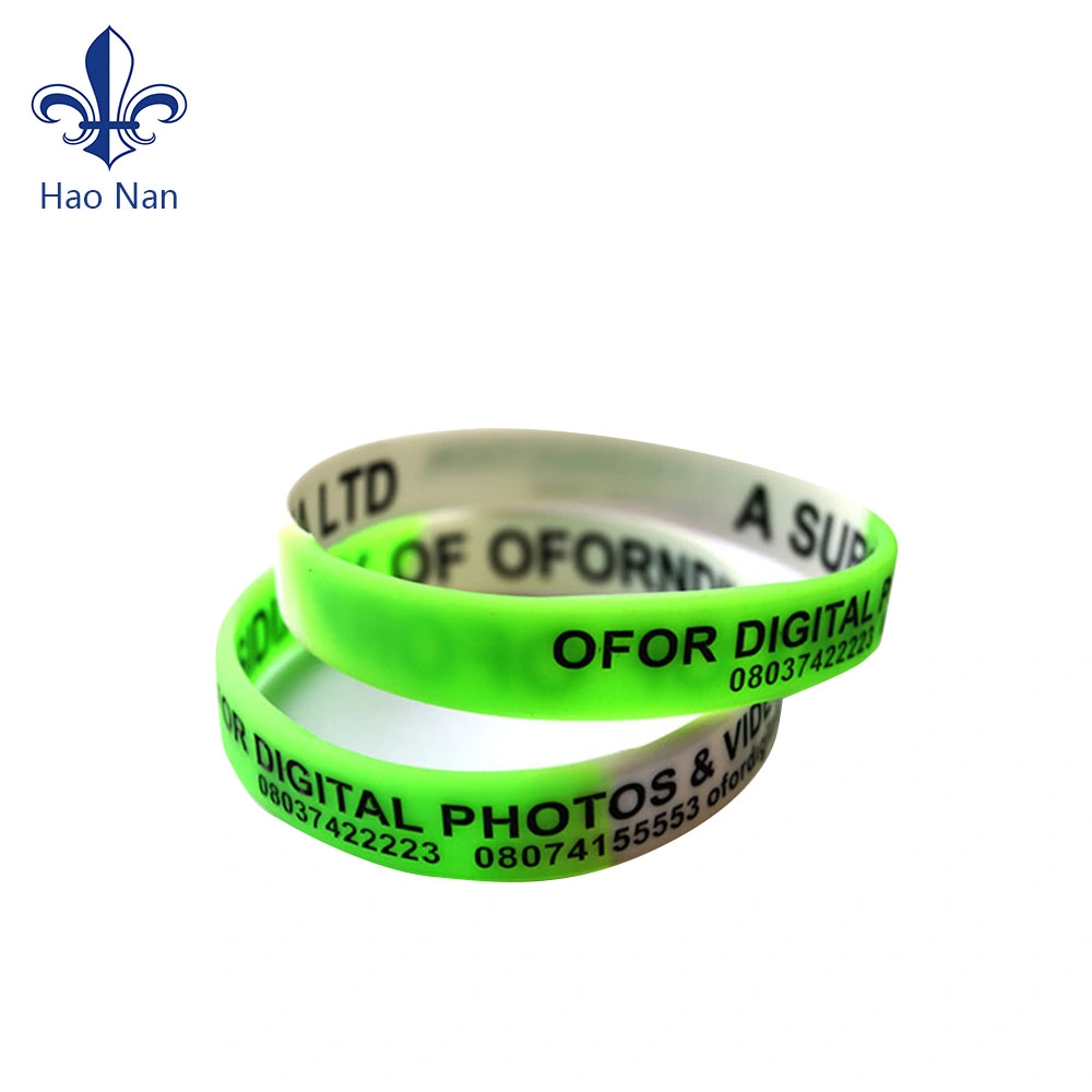 Custom Professional Debossed Silicone Wristbands for Gifts