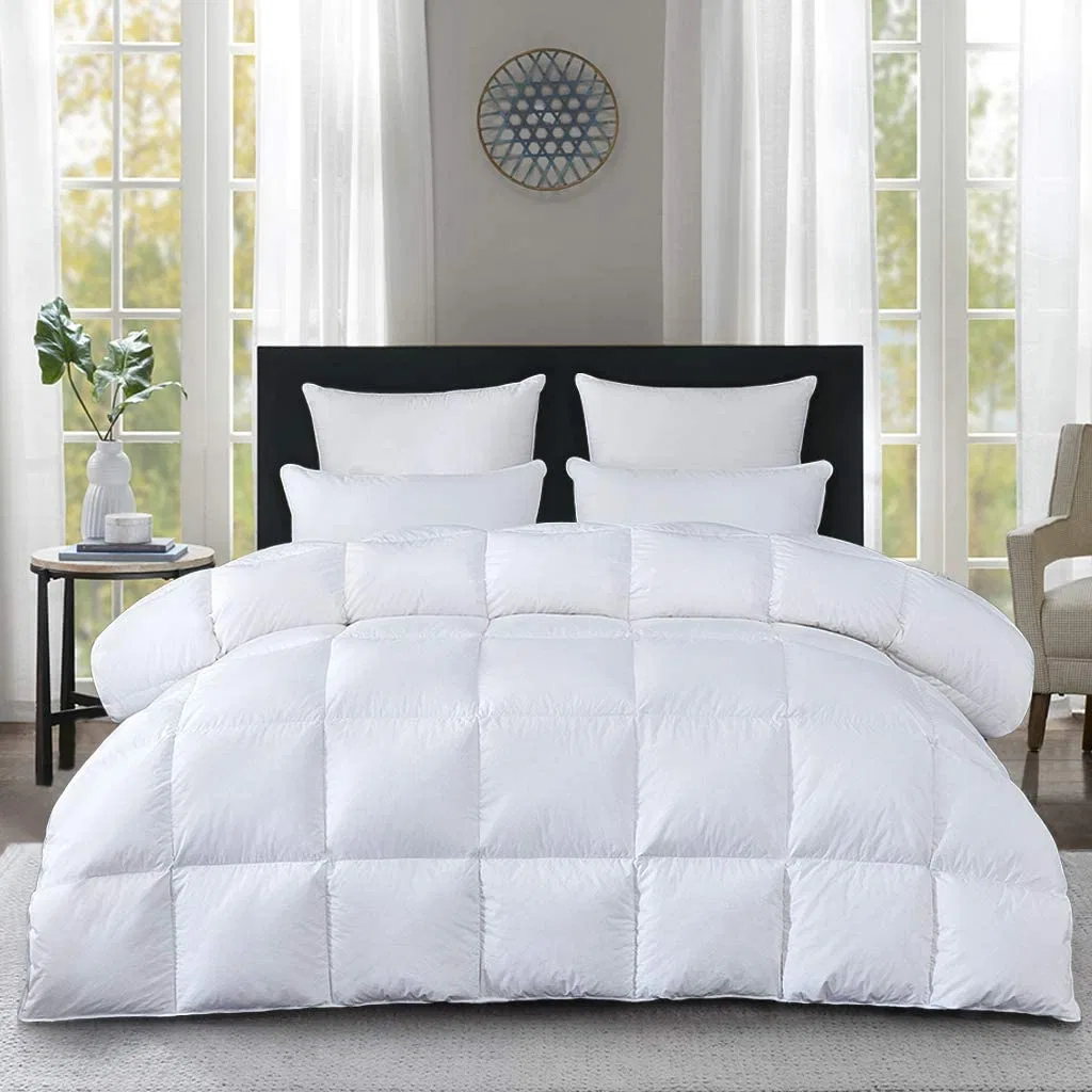 Bleach White Pastel Microfiber Quilt Polyester Duvet Down Alternative Quilt