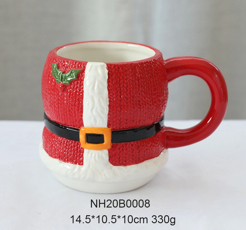 Dolomita Cheap personalizable ciervo Snowman oso taza tazas de cerámica Regalo divertido de Navidad