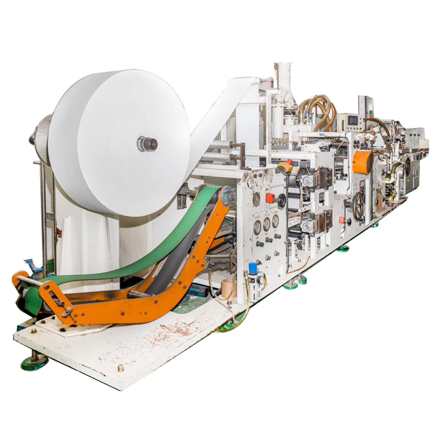 Two Color Napkin Tissue Making Machine Napkin Printing Machine