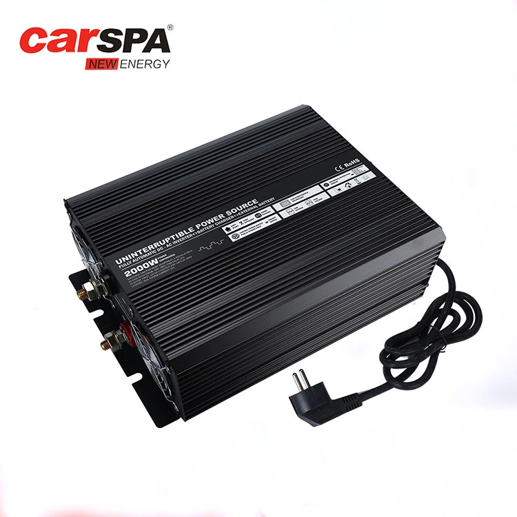 Real power UPS Series Inverter with Charger 2000W 15A with AVR function