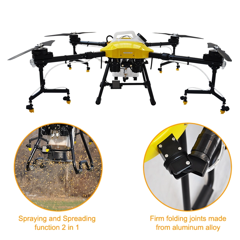 High-End Drone Crop Spraying Machine 10kg Spraying Drone