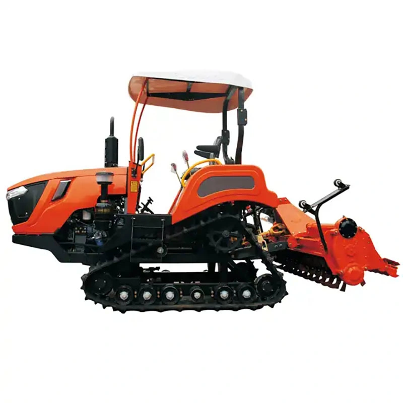 Novo tractor de descarga automática do tipo tractor de rastos com CE