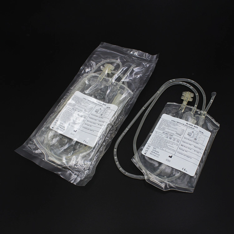 Single Double Triple Quadruple Blood Transfer Bag with Anticoagulation/Blood Bag