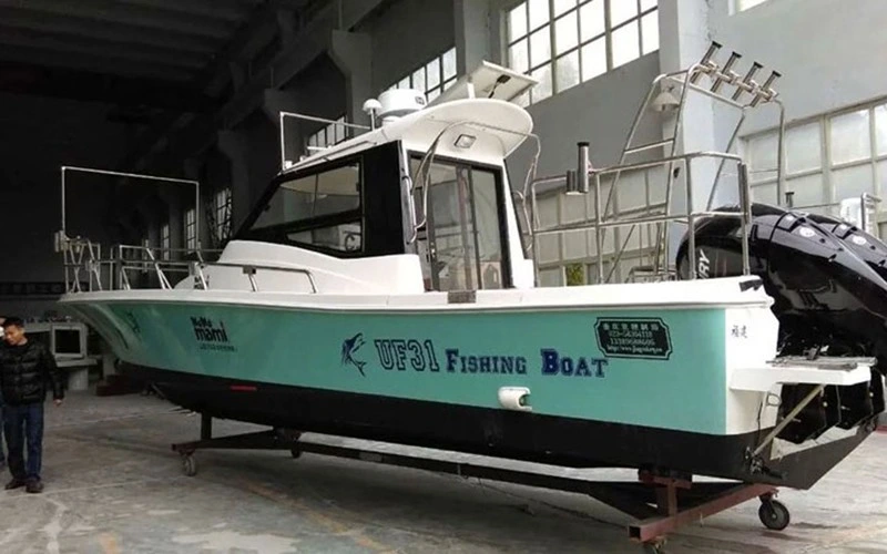 Venta caliente parte FRP 31ft ocio deportivo barcos de pesca para la venta