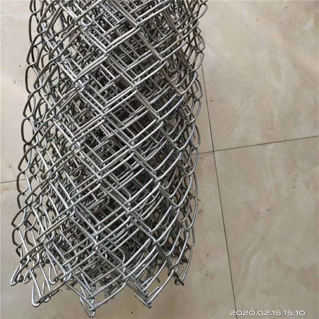 Yaqi Galvanized Diamond Mesh Wire Chain Link Fence Roll