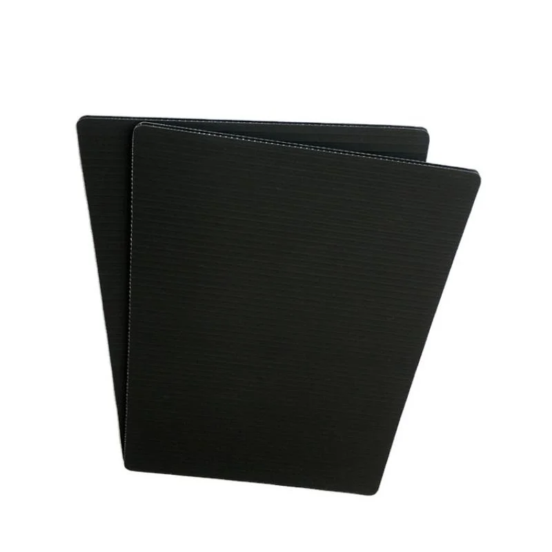 Recycled 4X8 Feet Black PP Hollow Board Plastic Corrugated Sheet Coroplast Board