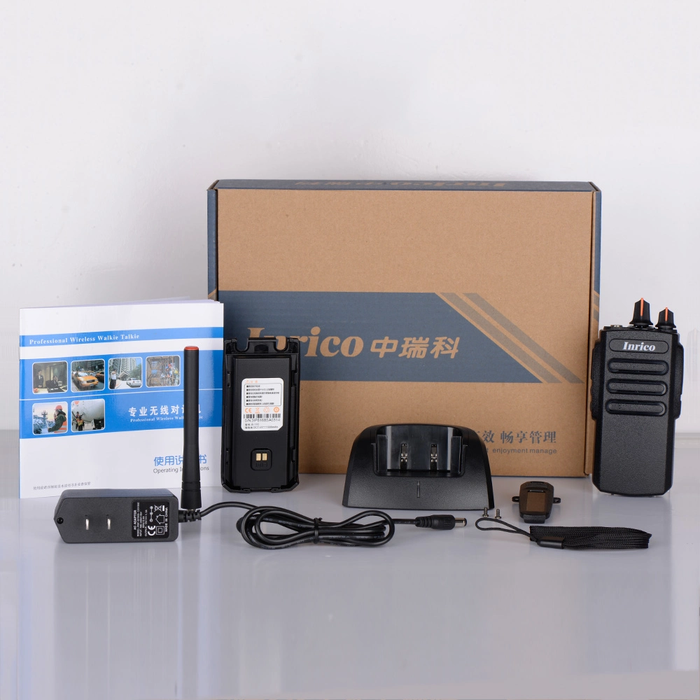 Inrico Dmr Ham Radio Dual Band Handheld Digital Two Way Radio IP168