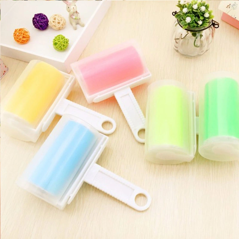 Stick Dusty Roller Rubber Woolen Cloth Cleaning Roller Brush Dry Cleaner Water Washing Rubber Rolle