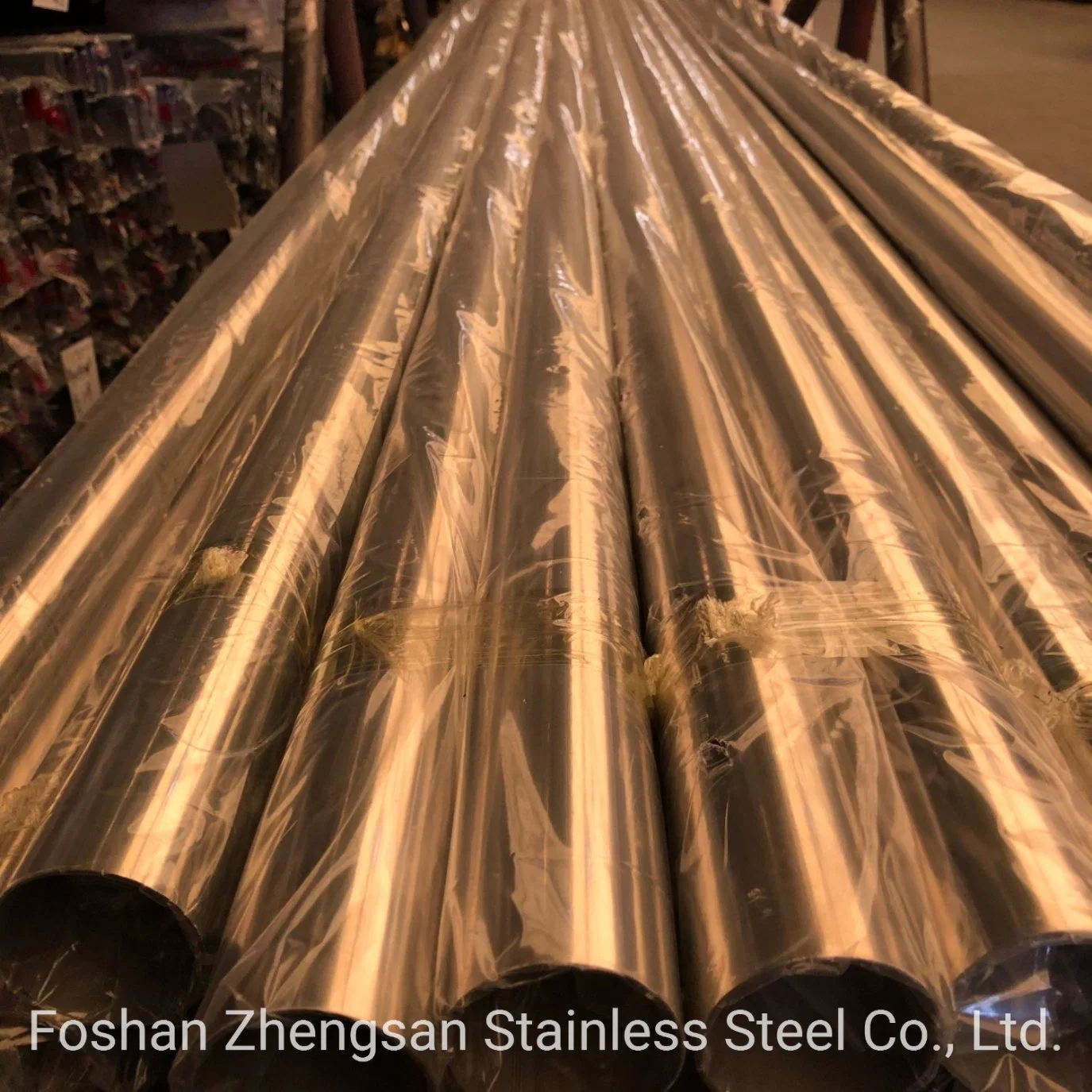 Mirror Finishing 201 Stainless Steel Tube for Decoration