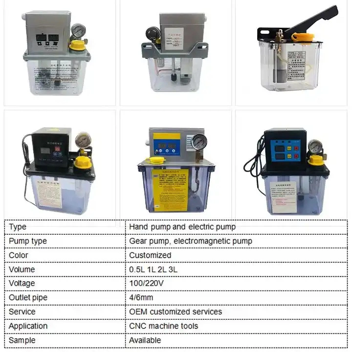 Sistema de lubricación central 100V 220V bomba de aceite de lubricación electromagnética