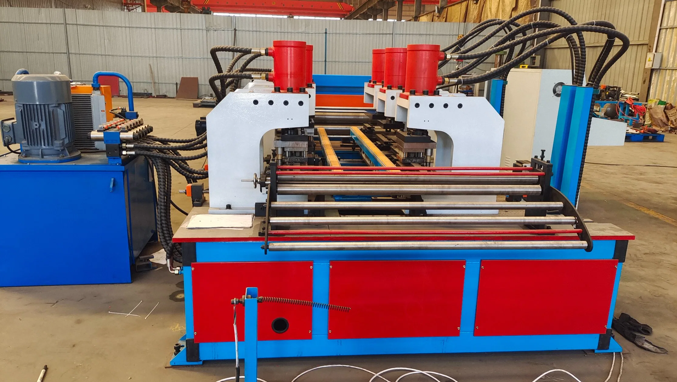 Gypsum Board Hat Furring Channel Ceiling Roll Forming Machine Gypsum Board Cold Rolled Bending Machine for 6 Drywall Profiles