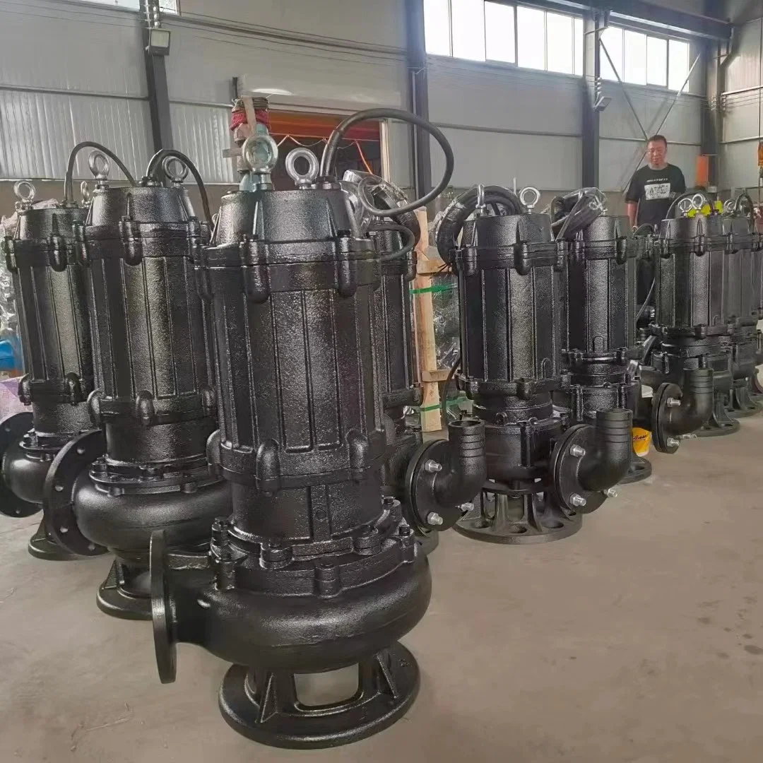 Mud Pumping Machine Hot Water Pump Fish Pond 40HP No Clogging Submersible Sewage Pump of Drilling