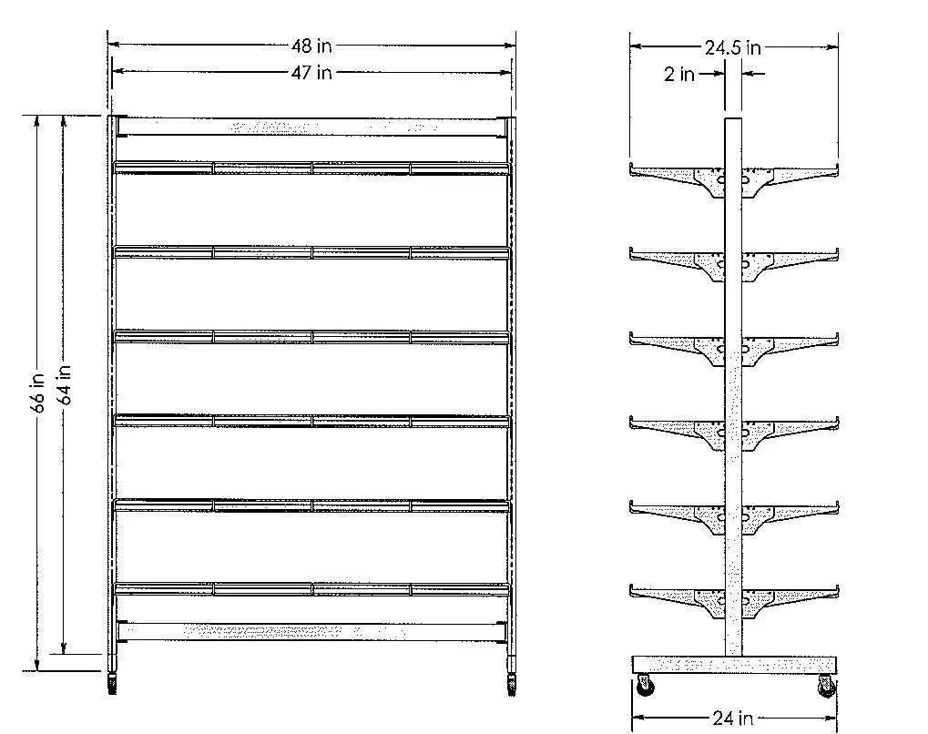 Derribar Retail Heavy Duty Rack/pantalla/Banner Publicidad