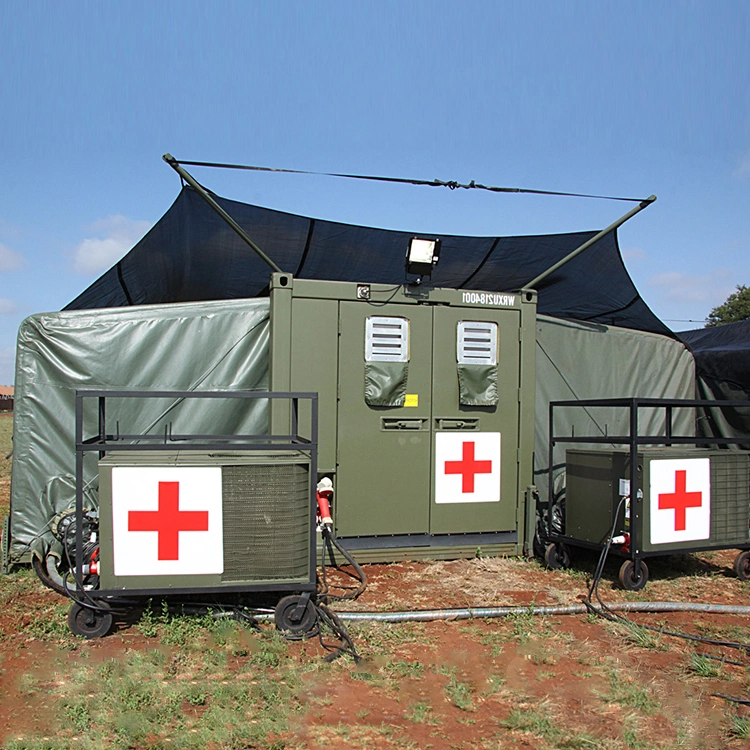 Mobile Field Container House Emergency Hospital Expandable Medical Clinic