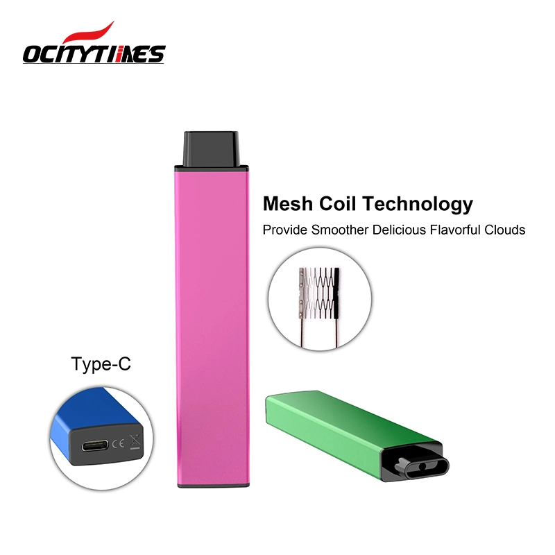 Ocitytimes Hellopuff 5500 Puff (10 flavors) (Mesh Coil) Disposable