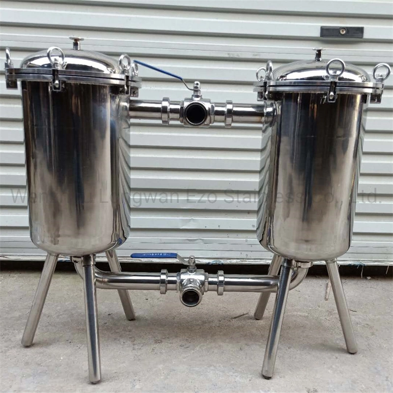 Stainless Steel Sanitary Grade Dairy Double Cartridge Filter