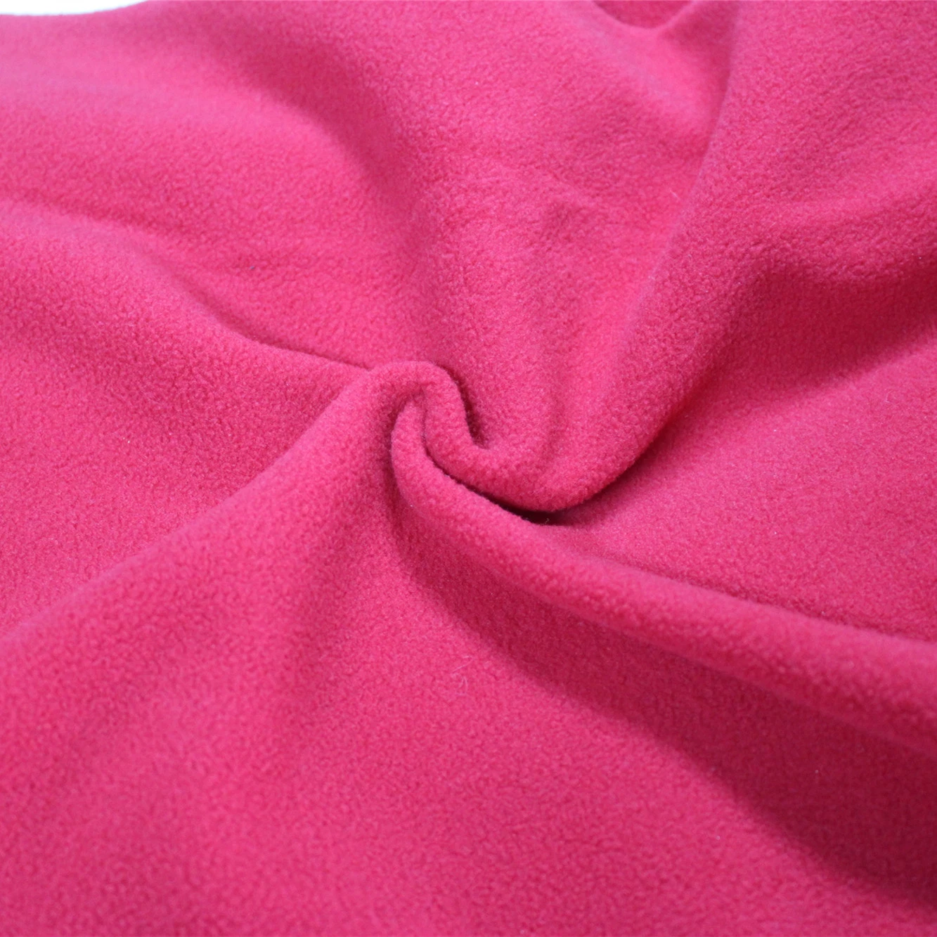 Solid Single Side Brushed Micro Fleece 100% Polyester Anti Pilling Polar Fleece Knitted for Hoodies