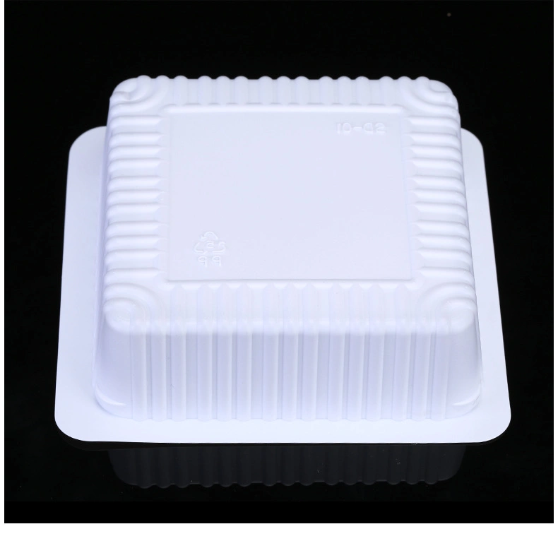 Custom White/Clear PP Plastic Tofu Tray, Tofu/Food Packing Tray