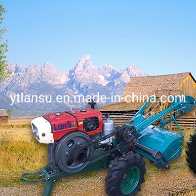 Walking Tractor 18HP 20HP Farm Tractor Mini Two Wheels Accessories for Sale